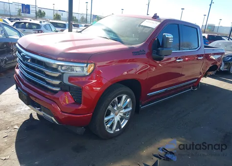 2024 Chevrolet Silverado 1500 4Wd Short Bed High Country из США, поврежденный, VIN 1GCUDJED4RZ332636